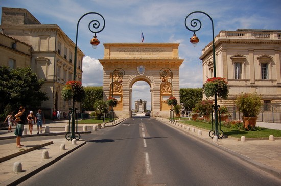 L'Arc de Triomphe de Montpellier